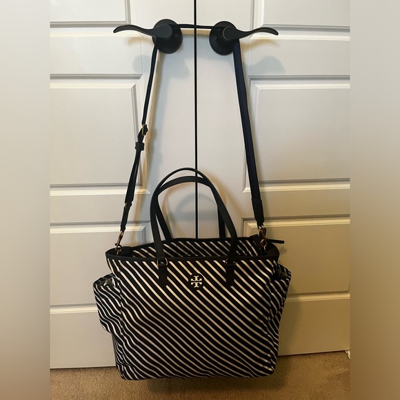 Navy Tory Burch Diaper Bag - Picture 6 of 9